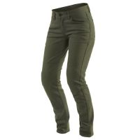 Dainese CLASSIC SLIM LADY dámské textilní kalhoty zelené vel.28